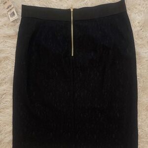 NEW Alfani | Lace Print Pencil Skirt | Elastic Waist | Size 12